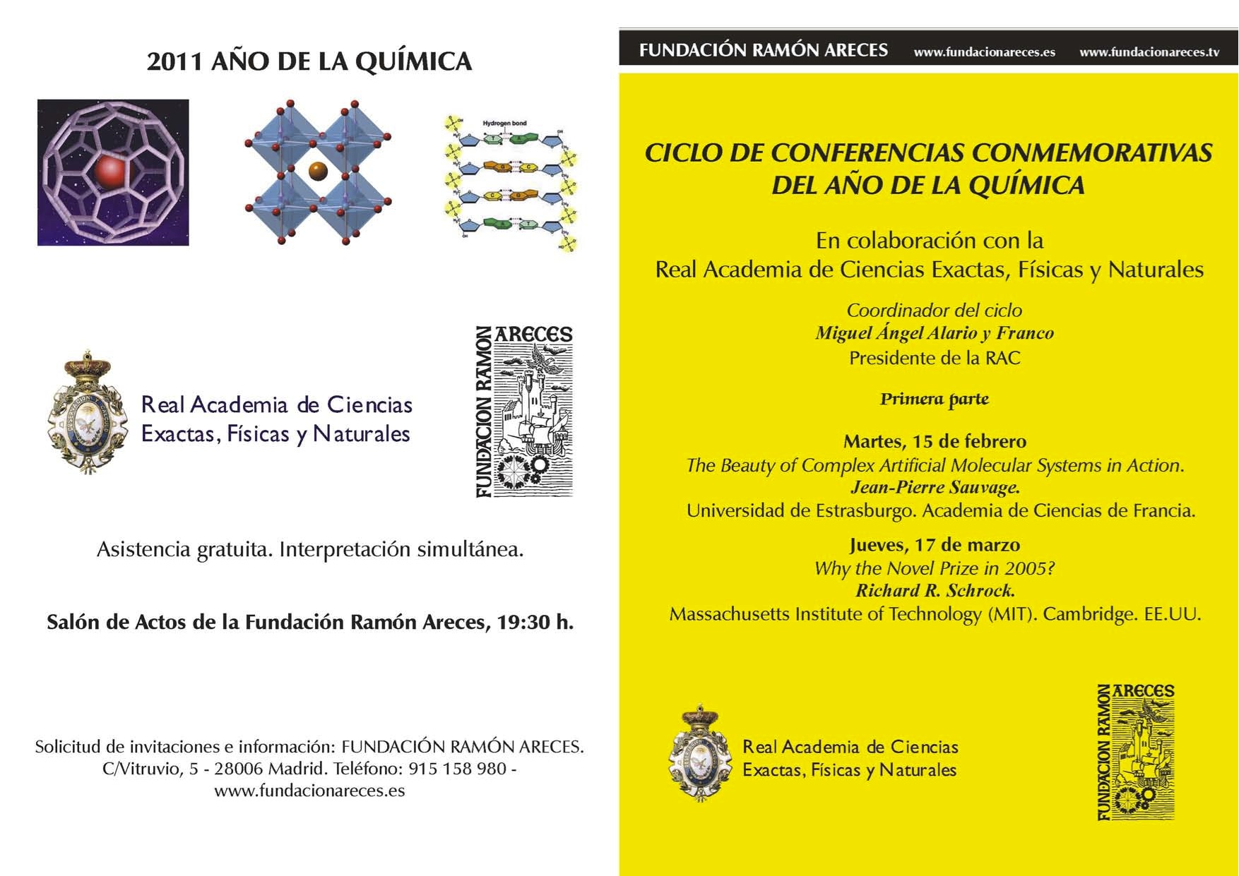 Año de la Quimica ConferenciasRAC-ARECES primera parte